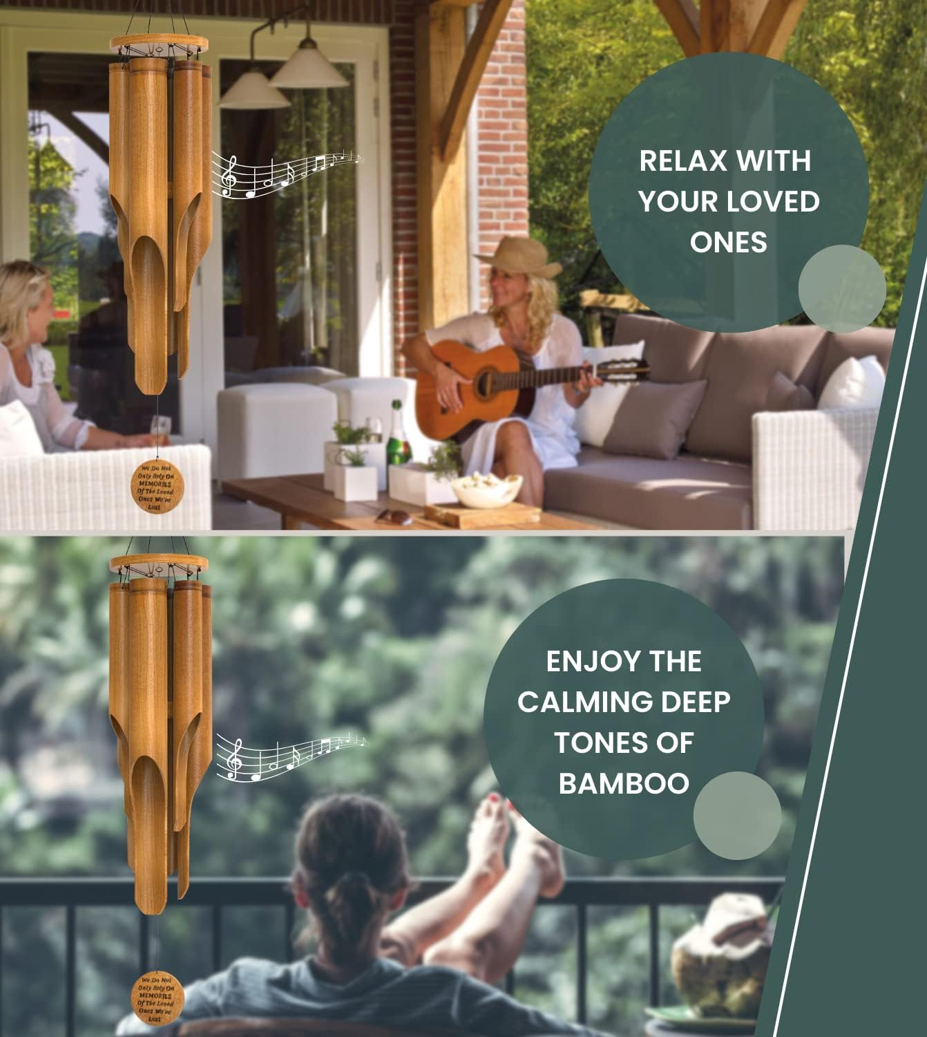 Memorial Bamboo Wind Chimes - Nalulu