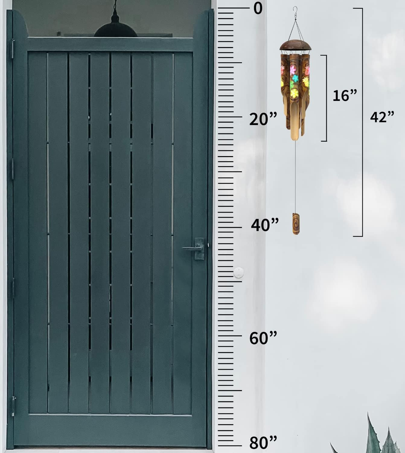 Piney Bamboo Wind Chimes - Nalulu