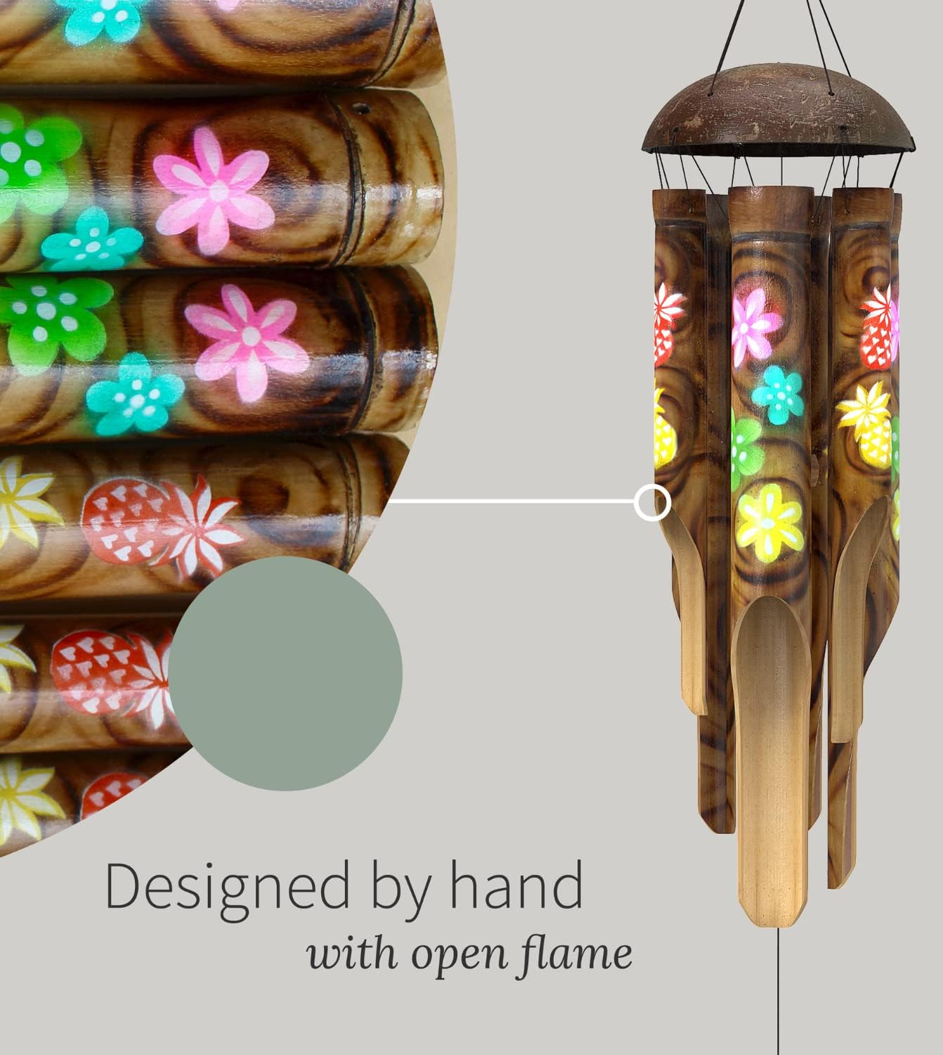 Piney Bamboo Wind Chimes - Nalulu