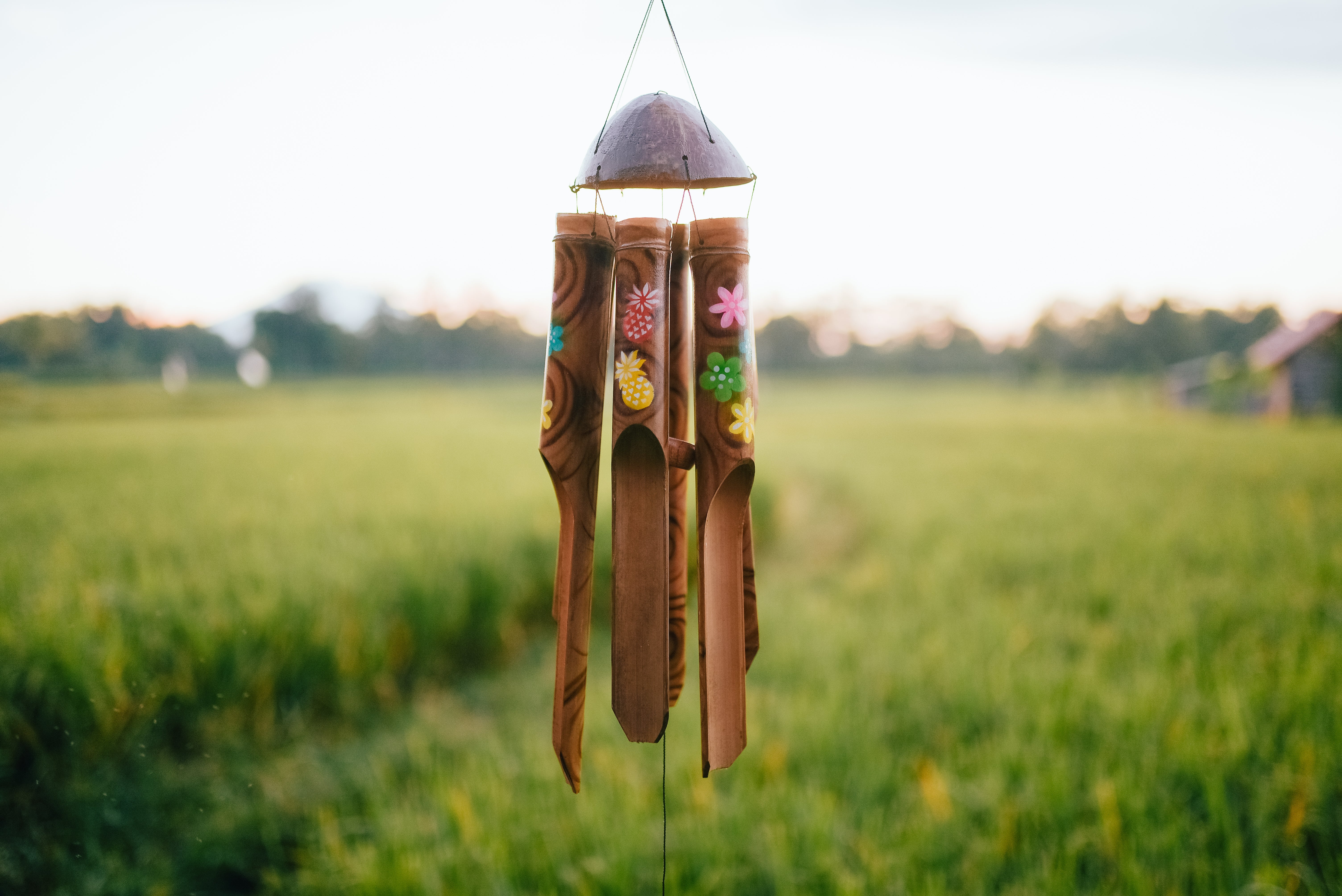 Piney Bamboo Wind Chimes